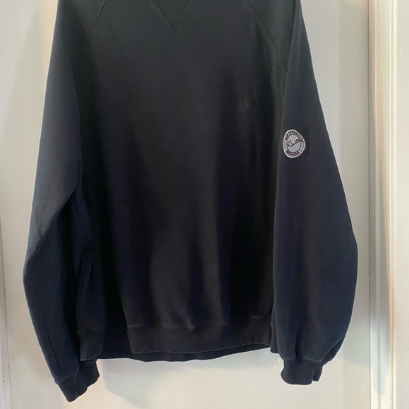 Bobby Jones Men’s Players Collection Black Golf Sweatshirt Classic Crewneck - Picture 1 of 6